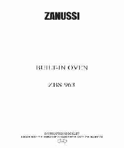 Zanussi Oven ZBS 963-page_pdf